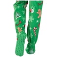 thumbnail image 4 of Footed Pajamas - Tis The Season Kids Hoodie Fleece One Piece - Kids - Small (Fits 4'2 - 4'5"), 4 of 4