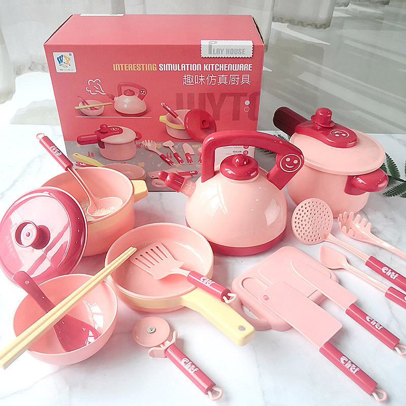 Toys Kids Kitchen Playset,Kids Pretend Play toy Kitchen Accessories