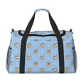 thumbnail image 1 of Disketp Corgi Dog Bolsa de Viaje Tipo Duffle, Bolso de Mano para Fin de Semana para Mujer, Bolsa de Gimnasio Ligera para Hombre, Esencial para Viajes, 1 of 7