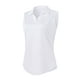 thumbnail image 1 of Camiseta de golf G Gradual sin mangas para mujer UPF 50+, color blanco jaspeado, 1 of 6