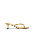 thumbnail image 2 of Sandalia DREAM PAIRS Tacones Kitten Dorados Tacón Bajo 5 cm, 2 of 8