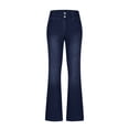 thumbnail image 4 of XFLWAM Bell Bottom Jeans for Women High Waisted Classic Flared Denim Pants Dark Blue XXL, 4 of 6
