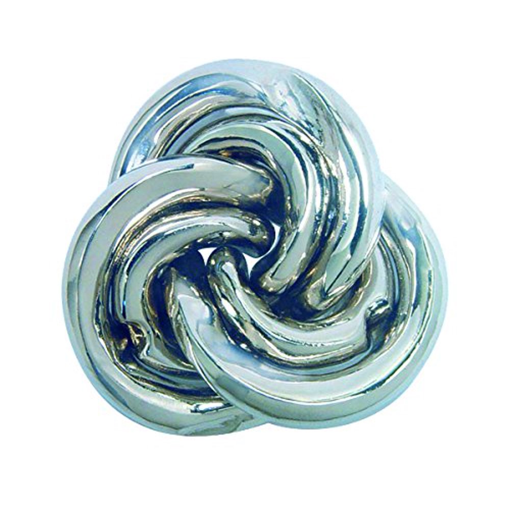 Hanayama Galaxy Cast Metal Brain Teaser Puzzle - Level 3 Difficulty Disentanglement Puzzle With Storage Pouch