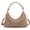 Pine Tea Color, variant on Woven Suede Hobo Bag for Women, Medium Slouchy & Crossbody Purse with Multi-Width Woven, & Adjustable Strap