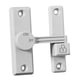 thumbnail image 4 of Cerradura de seguridad para puerta con pestillo abatible de doble propósito de 90 y 180 grados. Blanco, 4 of 9