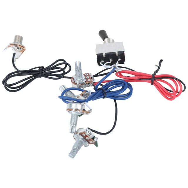 Electric Guitar Wire, Easy To Install High-quality Electronic Components Guitar Prewired Harness, For Music Lovers Beginner