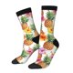 thumbnail image 1 of Fotbe Hawaiian Pineappl Calcetas Largas con Estampado para Hombre y Mujer – Calcetas de Compresión Transpirables y Elásticas, Viajar y Uso Diario Talla 5-11, 1 of 6