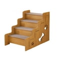 thumbnail image 3 of yotijay Dog Stair Puppy Essentials Non Slip for Cat Dog Pet Stair for Couch Cars Bed 4 Steps, 3 of 9