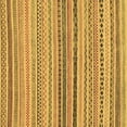 thumbnail image 1 of Ahgly Company Indoor Square Abstract Brown Modern Area Rugs, 6' Square, 1 of 4