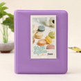 thumbnail image 3 of Coofit Mini Photo Album Simple Pure Color 64 Pockets Picture Album Family Album, 3 of 9