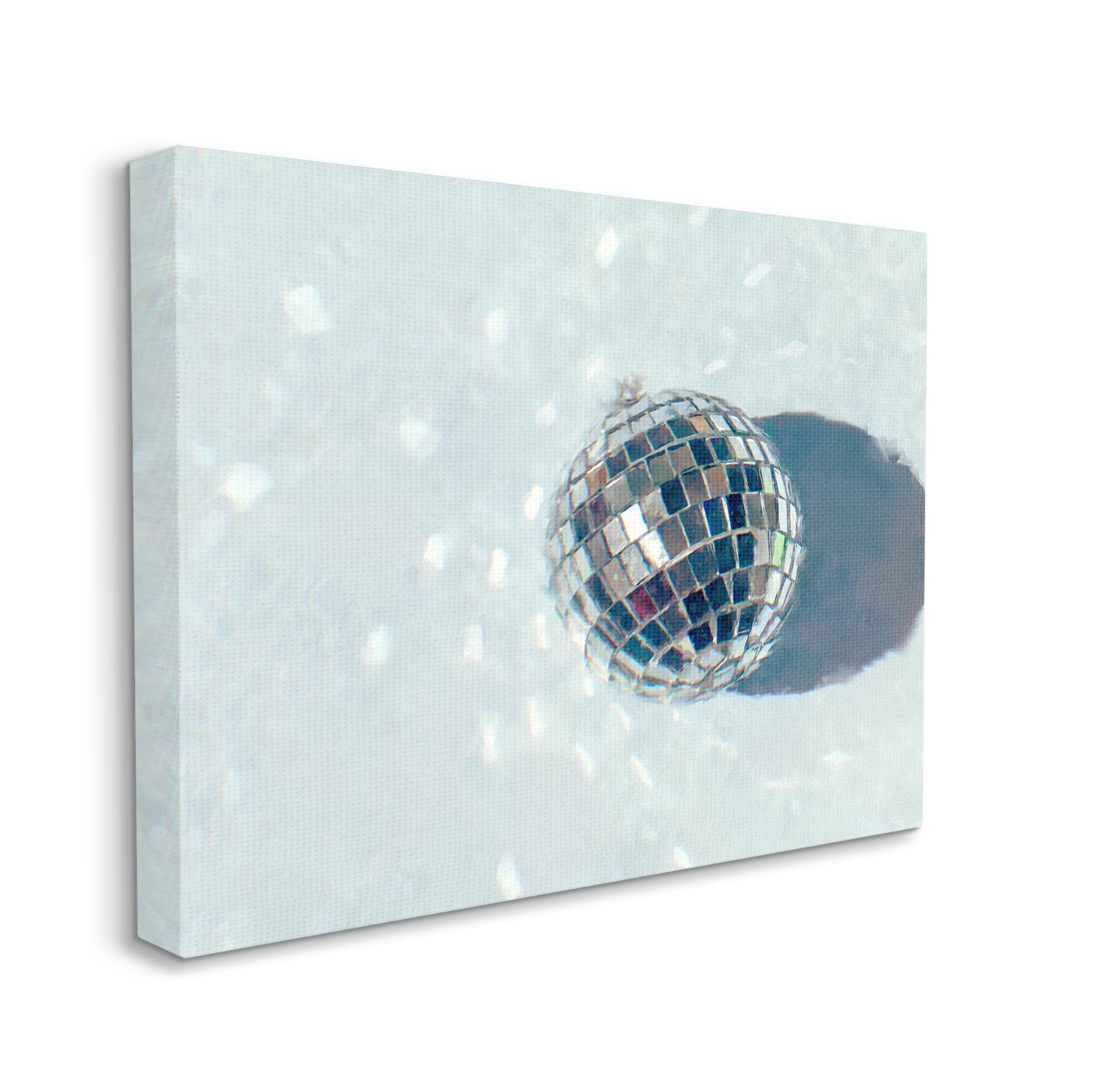 Stupell Industries Disco Ball Glimmer Reflection Graphic Art Gallery Wrapped Canvas Print Wall Art, Design by Ziwei Li