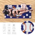 thumbnail image 5 of FAMTKT Microfiber Balls Beach Towel Balls Gifts- 30X60In Large Beach Towel Quick Fast Dry Absorbent Lightweight Sand Free Bath Towels, Beach Towels, 5 of 7