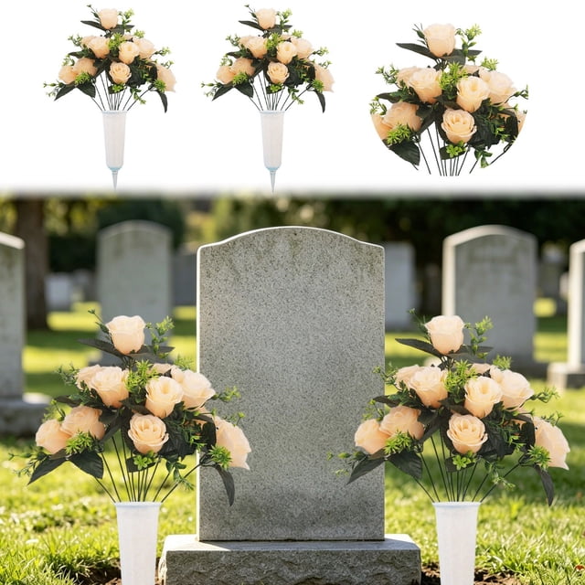 Arrangement For Cemetery Floral With Materials Perfect For Memorials