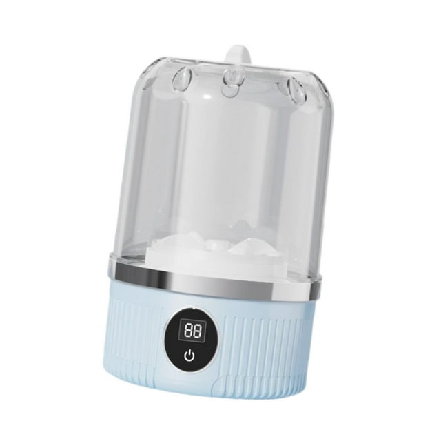 GROWTH TANK Compact Washing Machine Small Clothes Washing Portable for Camping Rvs Trips Blue