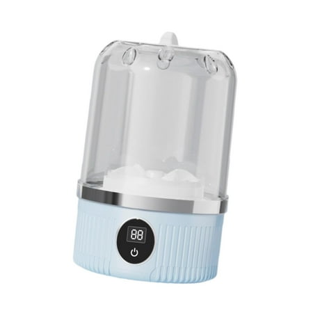 Zxpjkyu Small Washing Machine Laundry Appliances Electric Lightweight Portable Underwear Blue
