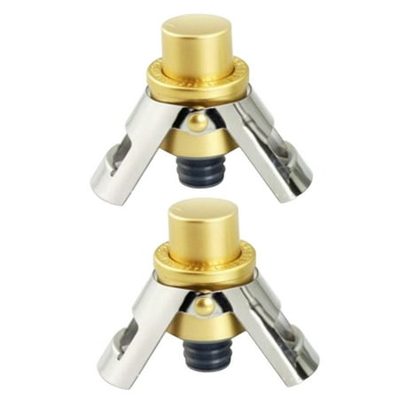 

Ekeka New Arrivals 2pcs Bottle Sealer With Pump Party Sparkling Wine Cap Bar Tool Champagne Stopper