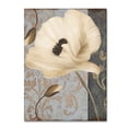 thumbnail image 2 of Trademark Fine Art "Poppy Brocade II" Canvas Art by Color Bakery, 2 of 3