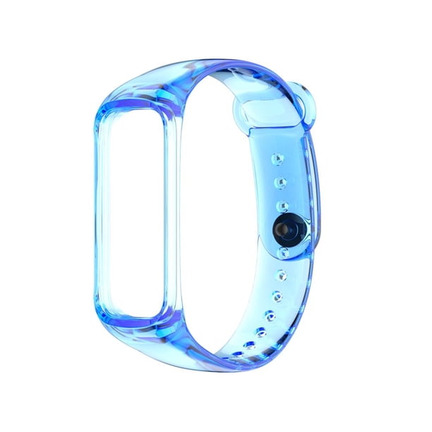 Correa De Reloj De Repuesto Compatible Con Samsung Galaxy Fit2 Soft Clear Tpu Color Wristband Guardurnaity EL016943-05