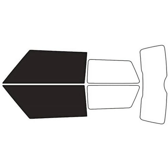 Rvinyl Car Window Pre Cut Tint Film Kit Front 20% Single Ply Fits Mini Cooper 2007-2013