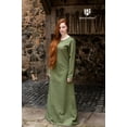 thumbnail image 2 of Women's Freya Viking Underdress in Linden Green, size: 3X-Large | Cotton by Medieval Collectibles, 2 of 4