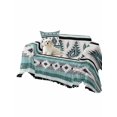 thumbnail image 2 of Turquoise Boho Couch Cover, Southwestern Ethnic Aztec Retro Geometric Sofa Cover Blanket for 1 Seat Cushion, Sectional Sofa Slipcover Furniture Protector for Living Room Bedroom 71''x91'', 2 of 9
