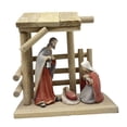 thumbnail image 3 of Figura de la Natividad Figura de la Sagrada Familia Figura de colección Figura religiosa de mesa Adorno de mesa Figura de mesa para escritorio, 3 of 9