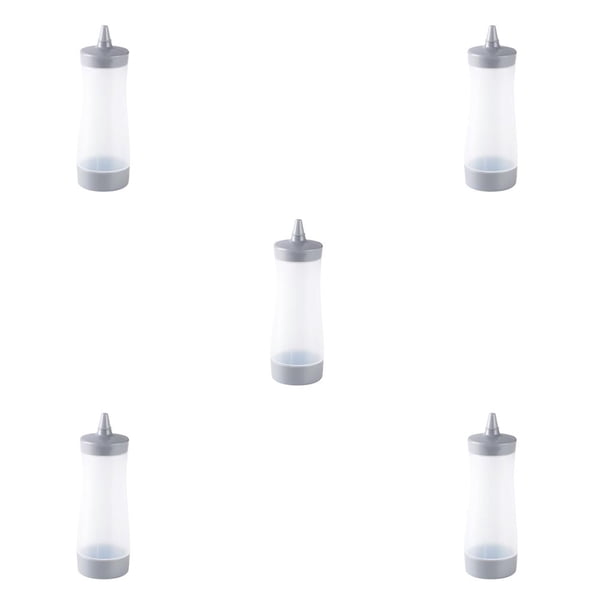 Wosthever Botellas exprimibles para condimentos, para Ketchup, mostaza, Mayo, salsas picantes, botellas de aceite de oliva, utensilios de cocina Type2 NO2 Wosthever CBP068048
