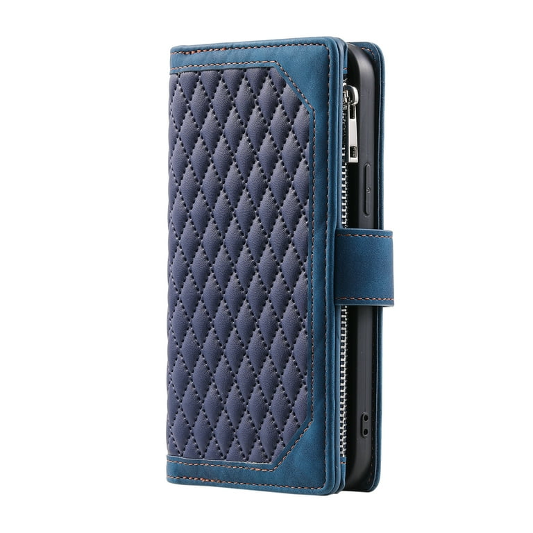 Mantto for Samsung Note 8 PU Leather Crossbody Case Purse Zipper