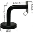 thumbnail image 2 of 6 Pcs Stainless Steel Stair Handrail Bracket, Heavy Duty Stair Rail Support, Railing Brackets For F, 2 of 5