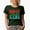 Military Green, variant on Holly Jolly Babe, Christmas or Winter Season Themed, Groovy Retro Wavy Text Merch Gift, Military Green T-Shirt, Medium