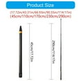 thumbnail image 5 of 1. Extendable Selfie Stick for 360 Cameras, Adjustable 45-290cm, Lightweight Concealable Travel Monopod, 5 of 8