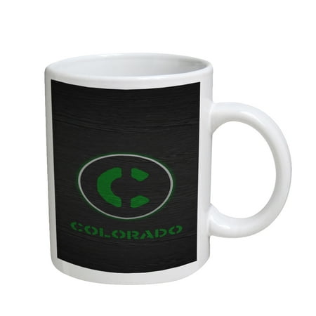 

KuzmarK Coffee Cup Mug 11 Ounce - Colorado Wood