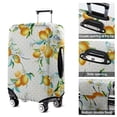 thumbnail image 5 of Yellow Lemon Flowers White Pattern Luggage Cover Fashion Suitcase Cover Baggage Covers Fit 25-28 Inch Luggage (Go Travel), 5 of 5