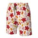 thumbnail image 4 of Fotbe fall laef Maple Trajes de Baño Estampados para Hombre, Shorts de Verano de Secado Rápido, Ropa de Playa, Bañadores-X-Large, 4 of 6