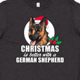 thumbnail image 4 of Inktastic Christmas is Better with a German Shepherd Youth T-Shirt, 4 of 5