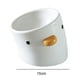 thumbnail image 2 of El cuenco elevado para gatos previene los vómitos y protege la columna cervical de la mascota, cerámica, linda forma de pollito, 2 of 5