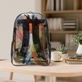 thumbnail image 6 of Nick Wilde Pattern Transparent Backpack Lightweight And fashionable Showcasing Personality And Leading The Trend, 6 of 6