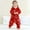 Red A1, variant on Hrsba Kids Winter Casual Jumpsuit Rompers, Kids Jumpsuit Girls Boys Flannel Print Rompers Long Sleeve Home Clothes Fall Winter Outfits0-6 Years