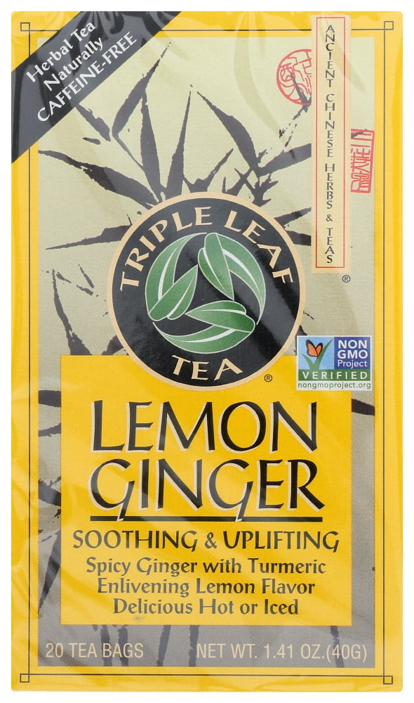 Triple Leaf Relaxing Tea - 20 Tea Bags, Natural Sleep Aid & Calming Herbal Blend