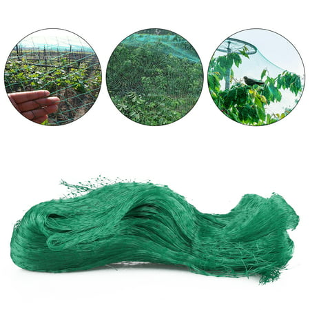 Green Anti Bird Protection Net Mesh Garden Plant Netting Protect Plants Fruit Trees from Rodents Birds Deer Poultry Best for Seedling,Vegetables,Flowers,Fruit,Bushes,Reusable Fencing (Best Anti Cancer Fruits And Vegetables)
