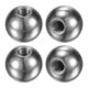 thumbnail image 1 of Uxcell 4Pcs Perillas de Tuerca de Bola Roscada M4x12mm 304 Acero Inoxidable Rosca Femenina Tapa de Bola, 1 of 1