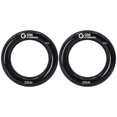 thumbnail image 1 of Anillo de Descenso Grande Negro GM CLIMBING 25kN para Escalada, Arborismo, Rescate, Slackline y Hamaca 2 Unidades, 1 of 8