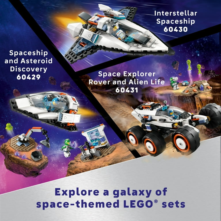LEGO City Interstellar Spaceship Toy for Kids, Creative Play