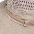 thumbnail image 4 of Youkk Femmes Pêcheur Chapeau Randonnée Camping Réglable Chapeau à Large Bord avec Corde Mode Simple Conception Seau Chapeaux Décoration Gris Vert, 4 of 6