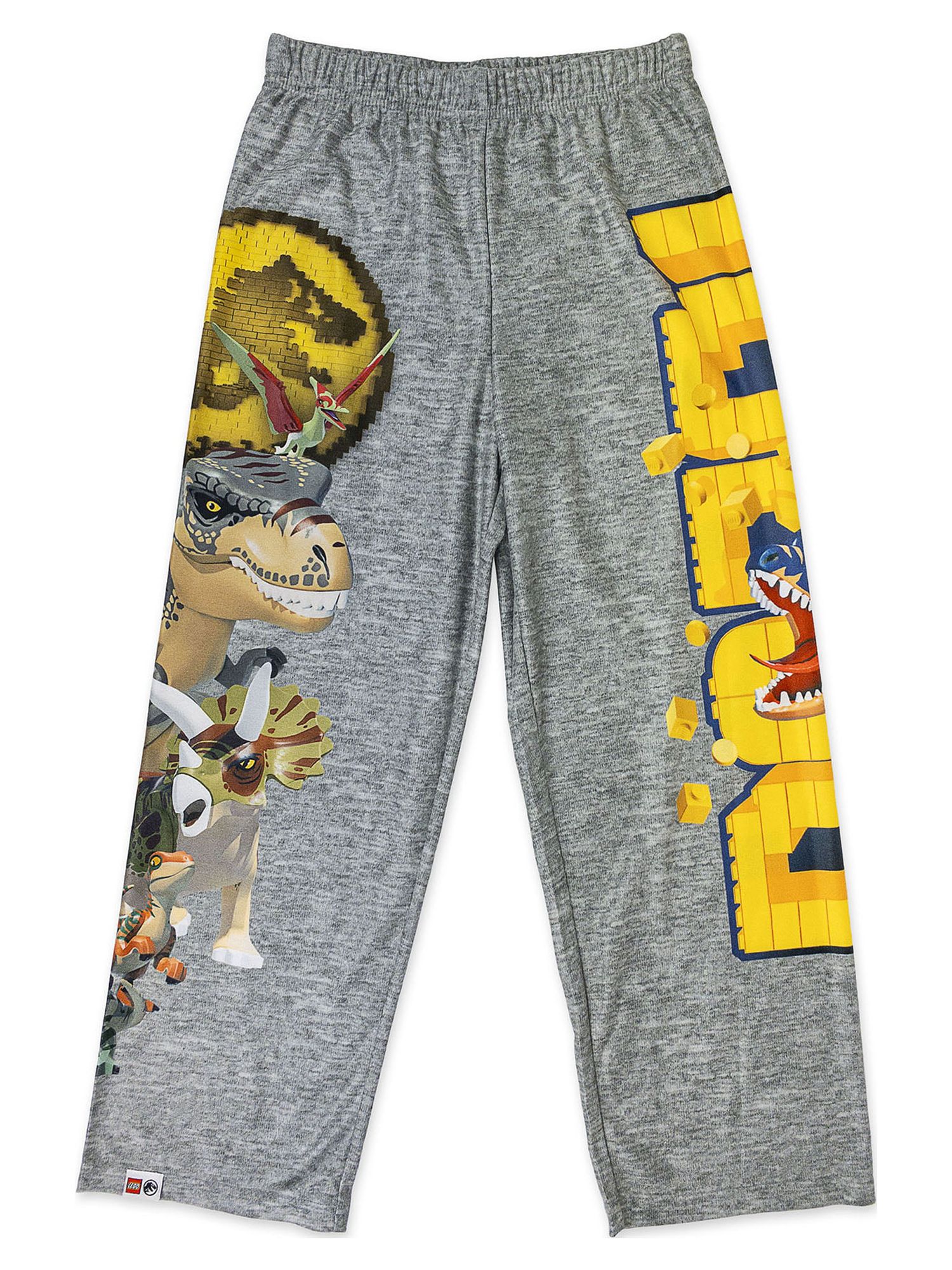 Lego Jurassic Boys Classic 2 Pack Lounge Pant Pajama, Sizes 4-12 - image 3 of 4