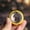 HUANG, variant on Mechanical Fidget Ratchet Ring EDC Toys Adjustable Haptic Ring Stainless Steel+Pom Fingertip Metal Tyre Toys Stress Spinner