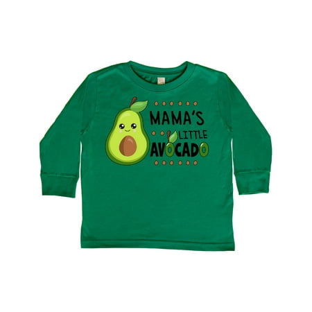 

Inktastic Mama s Little Avocado with Cute Baby Avocado Gift Toddler Boy or Toddler Girl Long Sleeve T-Shirt