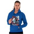 thumbnail image 4 of The Smurfs Kanji Peep The Drip Unisex Plus Size Hoodie Brisco Brands 2X, 4 of 5