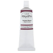 CAS AlkydPro Fast-Drying Alkyd Oil Color - Perylene Maroon, 70 ml tube