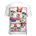 thumbnail image 6 of The Powerpuff Girls Womens T-Shirt Round Neck Short Sleeve Tee Shirts Summer Breathable Tops Blouse 6XL, 6 of 8